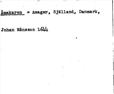 Bild på arkivkortet för arkivposten Åmakaren