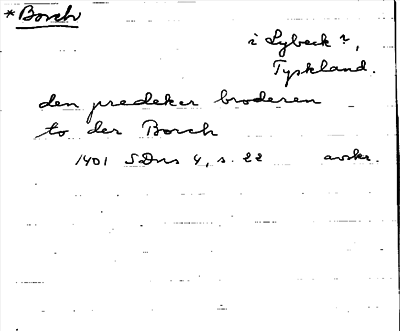 Bild på arkivkortet för arkivposten Borch