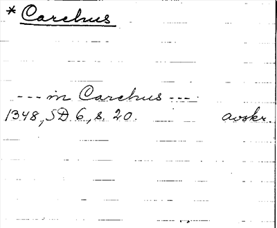 Bild på arkivkortet för arkivposten Carehus