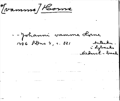 Bild på arkivkortet för arkivposten Horne