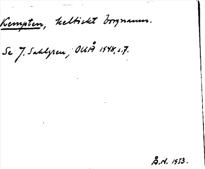 Bild på arkivkortet för arkivposten Kempten