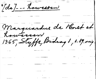 Bild på arkivkortet för arkivposten Lowessen