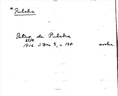 Bild på arkivkortet för arkivposten Pulcha