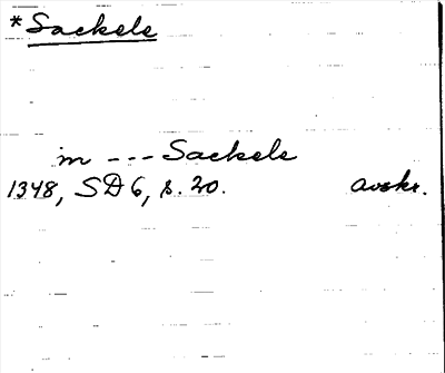 Bild på arkivkortet för arkivposten Sackele
