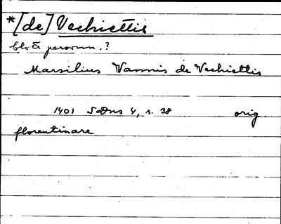 Bild på arkivkortet för arkivposten Vechiettis