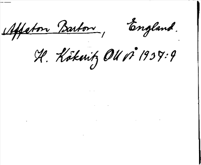 Bild på arkivkortet för arkivposten Affston Barton