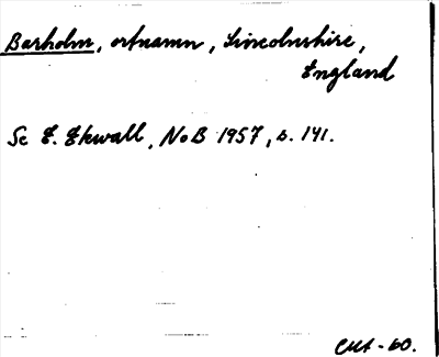 Bild på arkivkortet för arkivposten Barholm