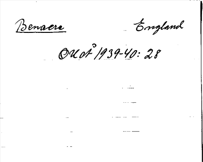 Bild på arkivkortet för arkivposten Benacre