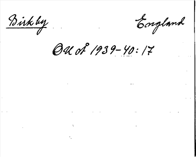 Bild på arkivkortet för arkivposten Birkby