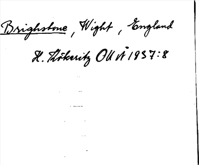 Bild på arkivkortet för arkivposten Brighstone