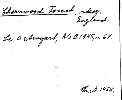 Bild på arkivkortet för arkivposten Charnwood Forest