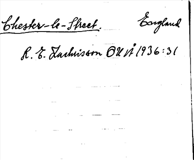 Bild på arkivkortet för arkivposten Chester-le-Street