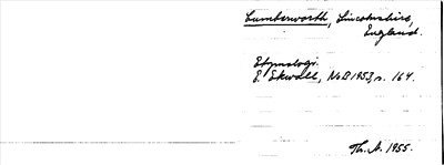 Bild på arkivkortet för arkivposten Cumberworth