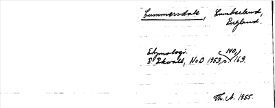 Bild på arkivkortet för arkivposten Cummersdale