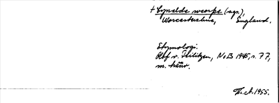 Bild på arkivkortet för arkivposten Cynelde weorþe