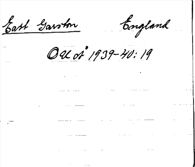 Bild på arkivkortet för arkivposten East Garston