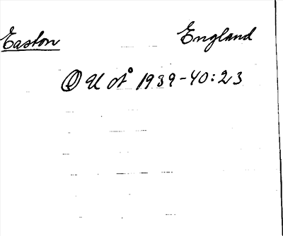 Bild på arkivkortet för arkivposten Easton