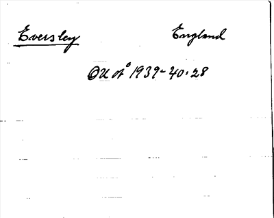 Bild på arkivkortet för arkivposten Eversley
