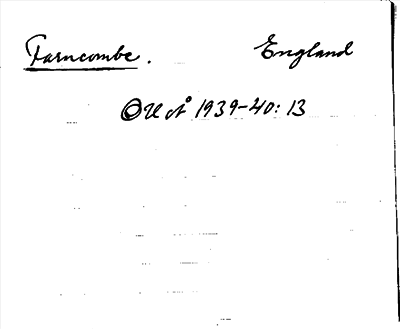 Bild på arkivkortet för arkivposten Farncombe