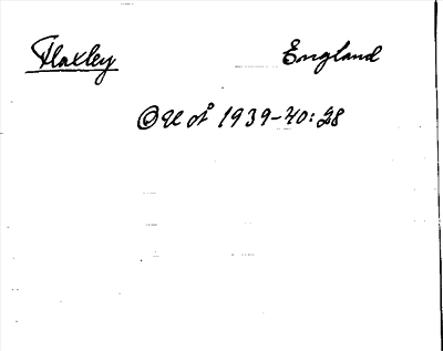 Bild på arkivkortet för arkivposten Flaxby