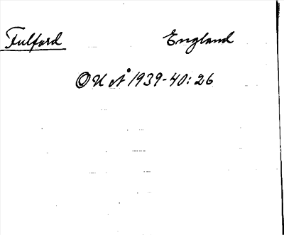 Bild på arkivkortet för arkivposten Fulford