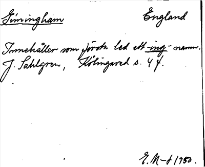 Bild på arkivkortet för arkivposten Gimingham