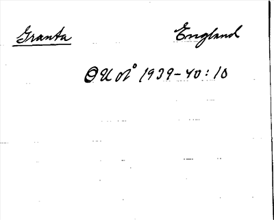 Bild på arkivkortet för arkivposten Granta