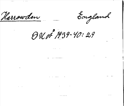 Bild på arkivkortet för arkivposten Harrowden