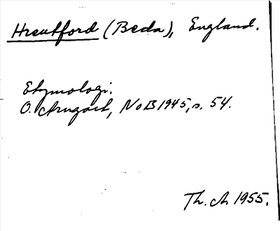 Bild på arkivkortet för arkivposten Hreutford