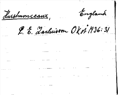 Bild på arkivkortet för arkivposten Hurstmonceaux