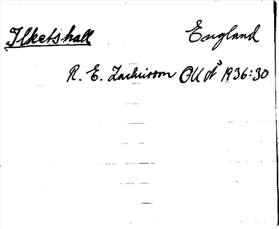 Bild på arkivkortet för arkivposten Ilketshall