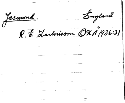 Bild på arkivkortet för arkivposten Jesmond