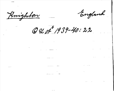 Bild på arkivkortet för arkivposten Knighton