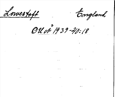 Bild på arkivkortet för arkivposten Lowestoft
