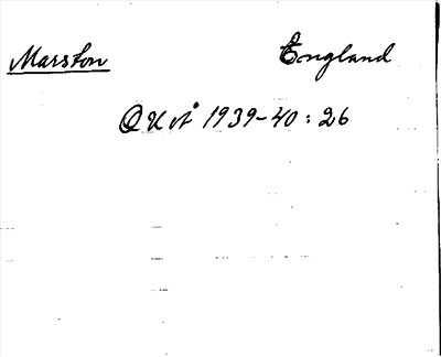 Bild på arkivkortet för arkivposten Marston