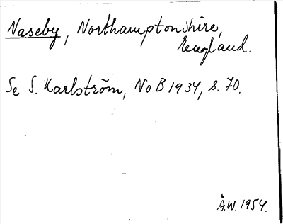 Bild på arkivkortet för arkivposten Naseby