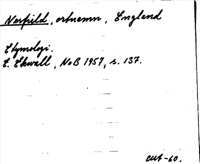 Bild på arkivkortet för arkivposten Nesþield