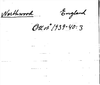 Bild på arkivkortet för arkivposten Northwood