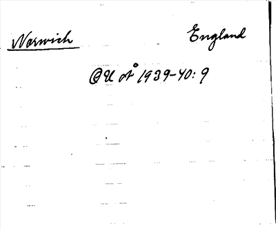 Bild på arkivkortet för arkivposten Norwich