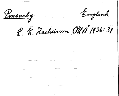 Bild på arkivkortet för arkivposten Ponsonby