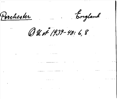 Bild på arkivkortet för arkivposten Porchester