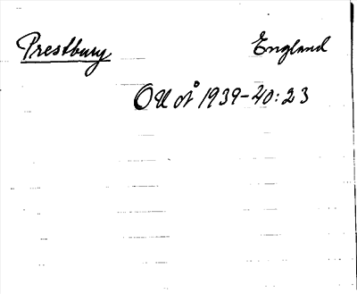 Bild på arkivkortet för arkivposten Prestbury