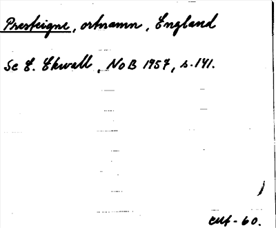 Bild på arkivkortet för arkivposten Presteigne