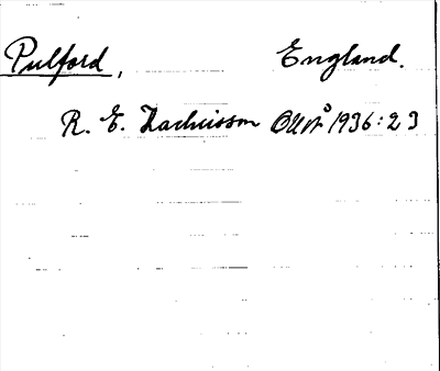 Bild på arkivkortet för arkivposten Pulford