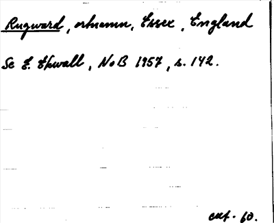 Bild på arkivkortet för arkivposten Rugward
