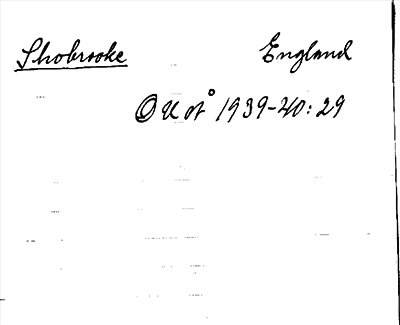 Bild på arkivkortet för arkivposten Shobrooke