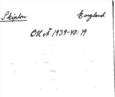 Bild på arkivkortet för arkivposten Skipton