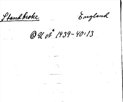 Bild på arkivkortet för arkivposten Standbroke
