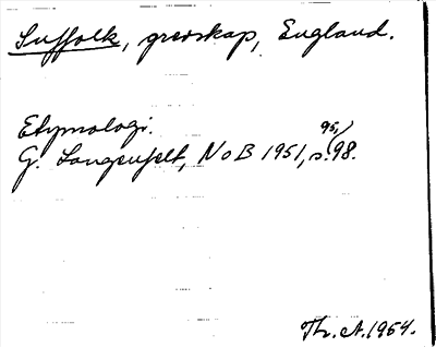Bild på arkivkortet för arkivposten Suffolk