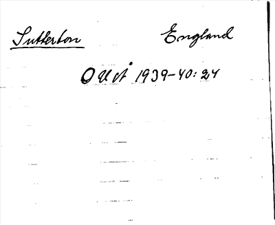 Bild på arkivkortet för arkivposten Sutterton